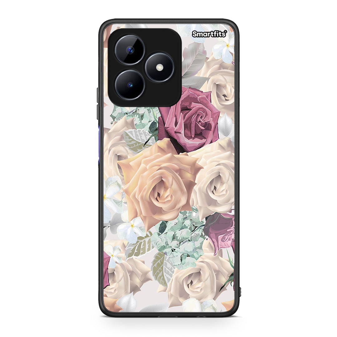 99 - Realme C51 Bouquet Floral case, cover, bumper