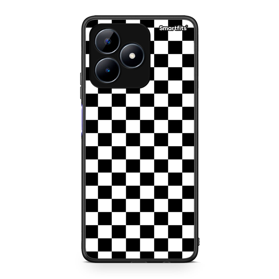 4 - Realme C51 Squares Geometric case, cover, bumper