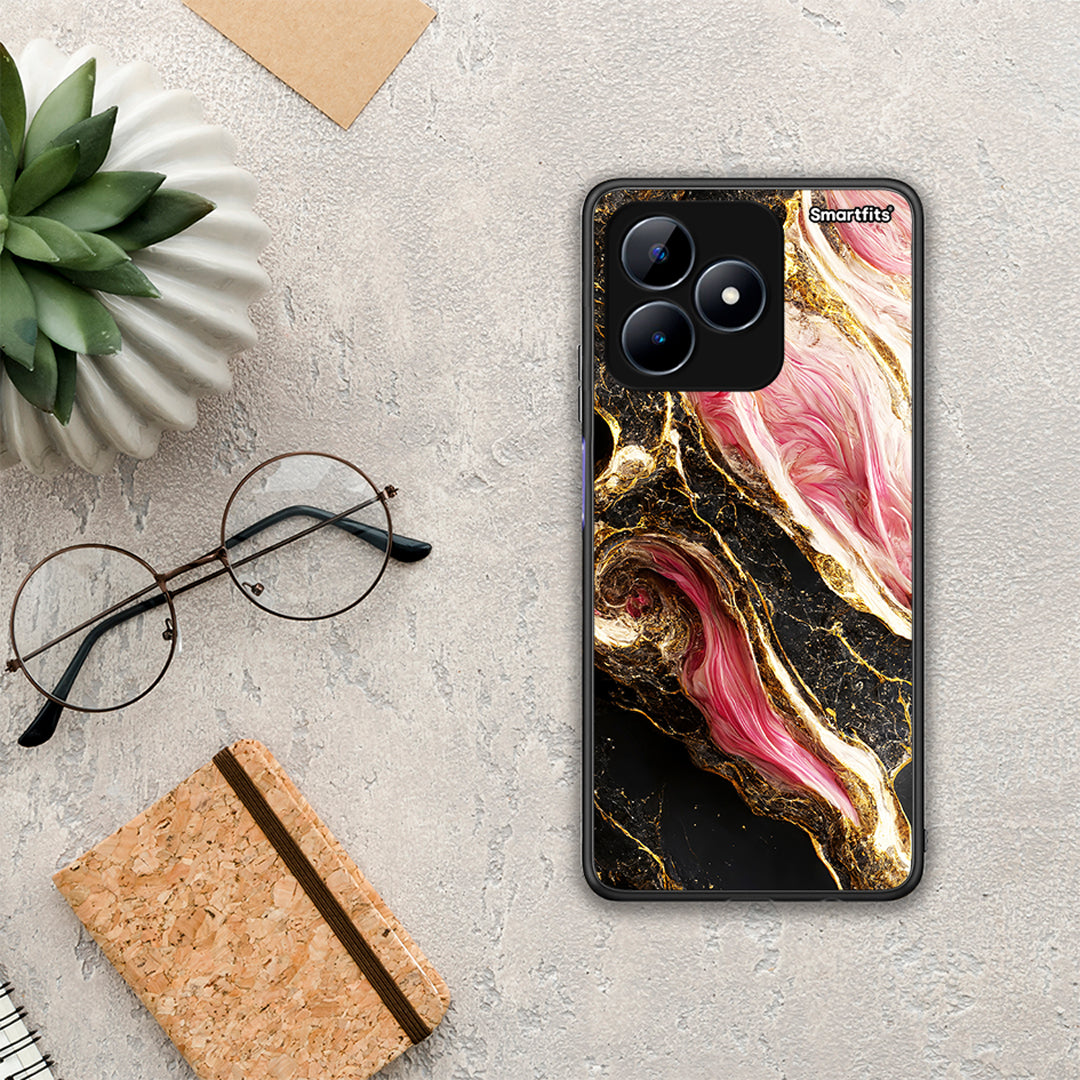 Glamorous Pink Marble - Realme Note 50 θήκη