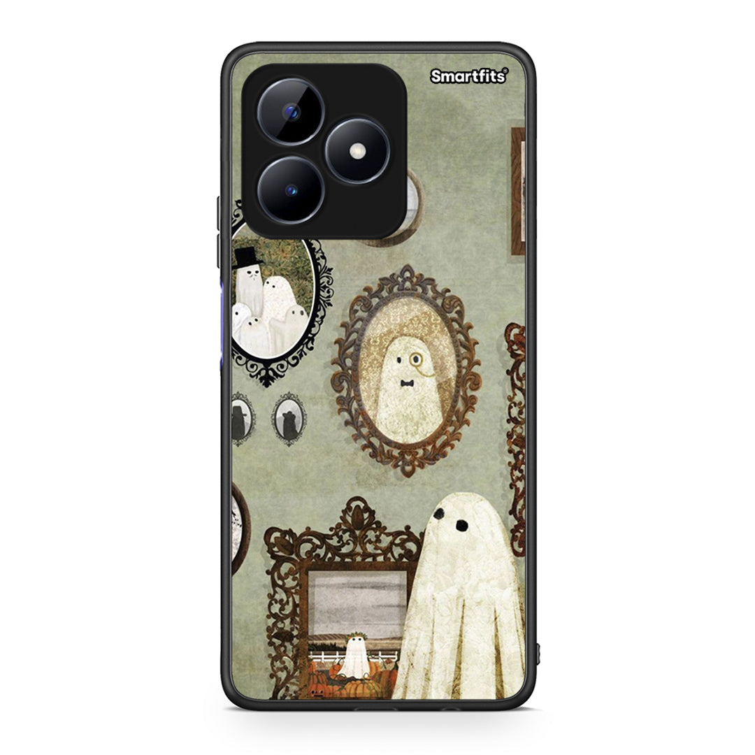 Realme Note 50 Halloween Ghost Season Θήκη από τη Smartfits με σχέδιο στο πίσω μέρος και μαύρο περίβλημα | Smartphone case with colorful back and black bezels by Smartfits