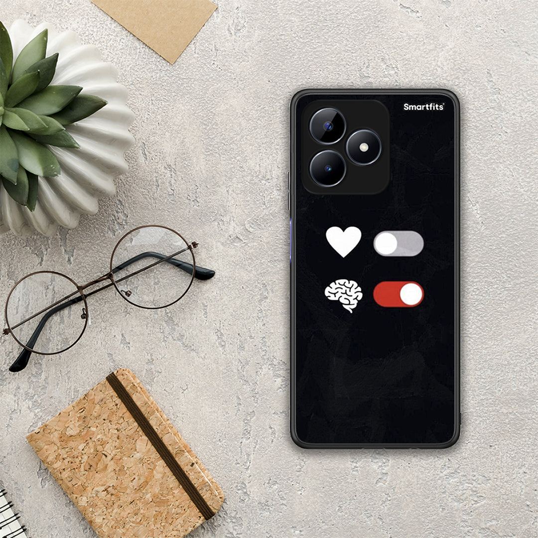 Heart Vs Brain - Realme Note 50 θήκη