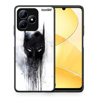 Thumbnail for Θήκη Realme Note 50 Paint Bat Hero από τη Smartfits με σχέδιο στο πίσω μέρος και μαύρο περίβλημα | Realme Note 50 Paint Bat Hero case with colorful back and black bezels