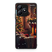 Thumbnail for Realme Note 50 Home For Christmas θήκη από τη Smartfits με σχέδιο στο πίσω μέρος και μαύρο περίβλημα | Smartphone case with colorful back and black bezels by Smartfits