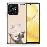 Thumbnail for Θήκη Realme Note 50 In Love από τη Smartfits με σχέδιο στο πίσω μέρος και μαύρο περίβλημα | Realme Note 50 In Love case with colorful back and black bezels