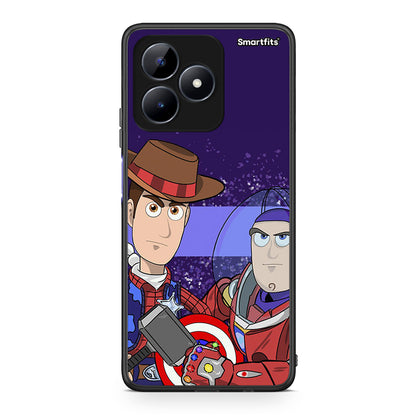 Realme Note 50 Infinity Story θήκη από τη Smartfits με σχέδιο στο πίσω μέρος και μαύρο περίβλημα | Smartphone case with colorful back and black bezels by Smartfits