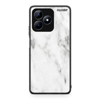 Thumbnail for 2 - Realme Note 50 White marble case, cover, bumper