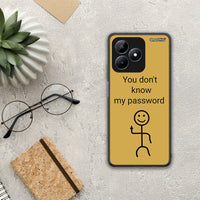 Thumbnail for My Password - Realme Note 50 θήκη