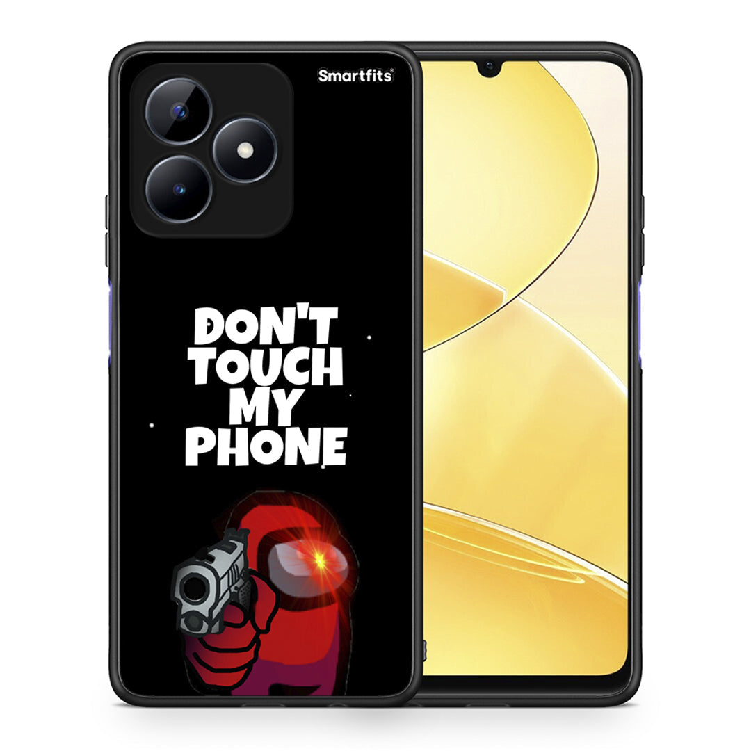 Θήκη Realme C51 My Phone από τη Smartfits με σχέδιο στο πίσω μέρος και μαύρο περίβλημα | Realme C51 My Phone case with colorful back and black bezels