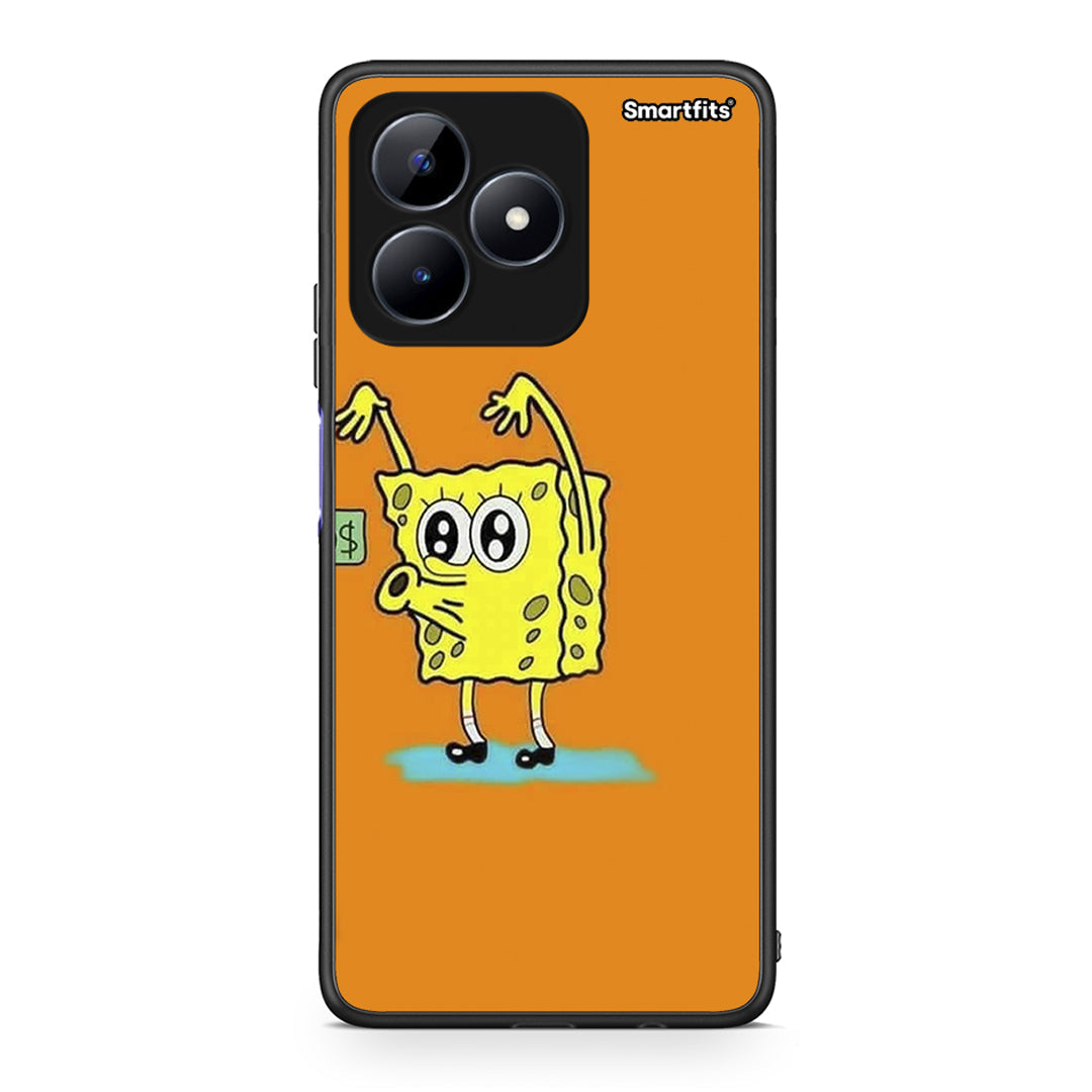 Realme Note 50 No Money 2 Θήκη Αγίου Βαλεντίνου από τη Smartfits με σχέδιο στο πίσω μέρος και μαύρο περίβλημα | Smartphone case with colorful back and black bezels by Smartfits