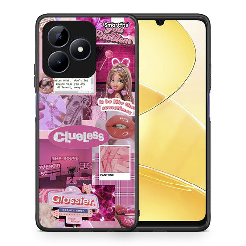 Pink Love - Realme C51 θήκη