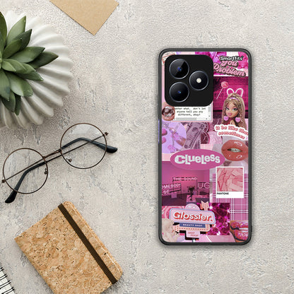 Pink Love - Realme C51 θήκη