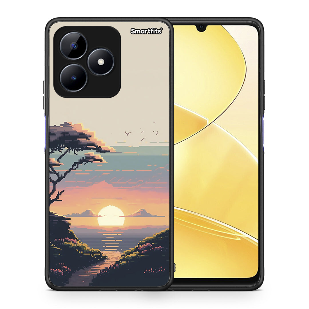 Pixel Sunset - Realme Note 50 θήκη