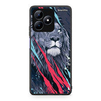 Thumbnail for 4 - Realme C51 Lion Designer PopArt case, cover, bumper