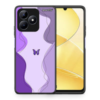 Thumbnail for Purple Mariposa - Realme Note 50 θήκη