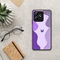 Thumbnail for Purple Mariposa - Realme Note 50 θήκη