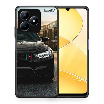 Θήκη Realme C51 M3 Racing από τη Smartfits με σχέδιο στο πίσω μέρος και μαύρο περίβλημα | Realme C51 M3 Racing case with colorful back and black bezels