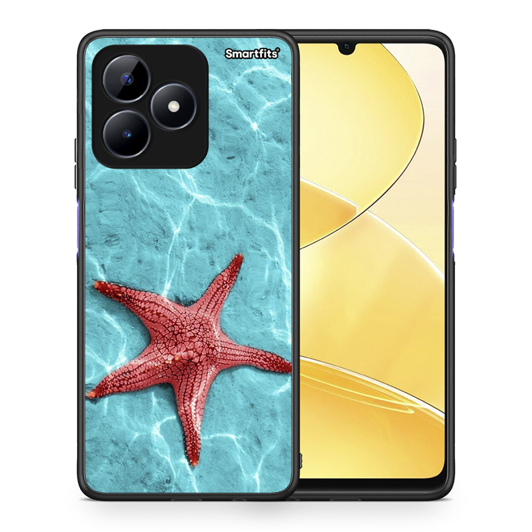 Red Starfish - Realme Note 50 θήκη