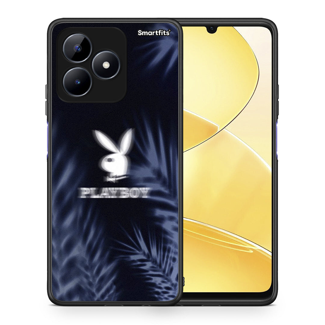Θήκη Realme C51 Sexy Rabbit από τη Smartfits με σχέδιο στο πίσω μέρος και μαύρο περίβλημα | Realme C51 Sexy Rabbit case with colorful back and black bezels