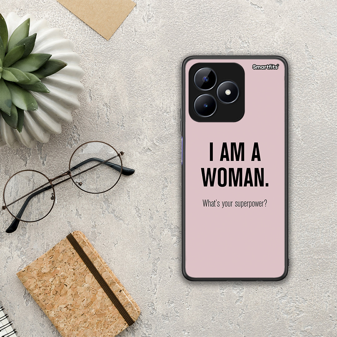 Superpower Woman - Realme Note 50 θήκη