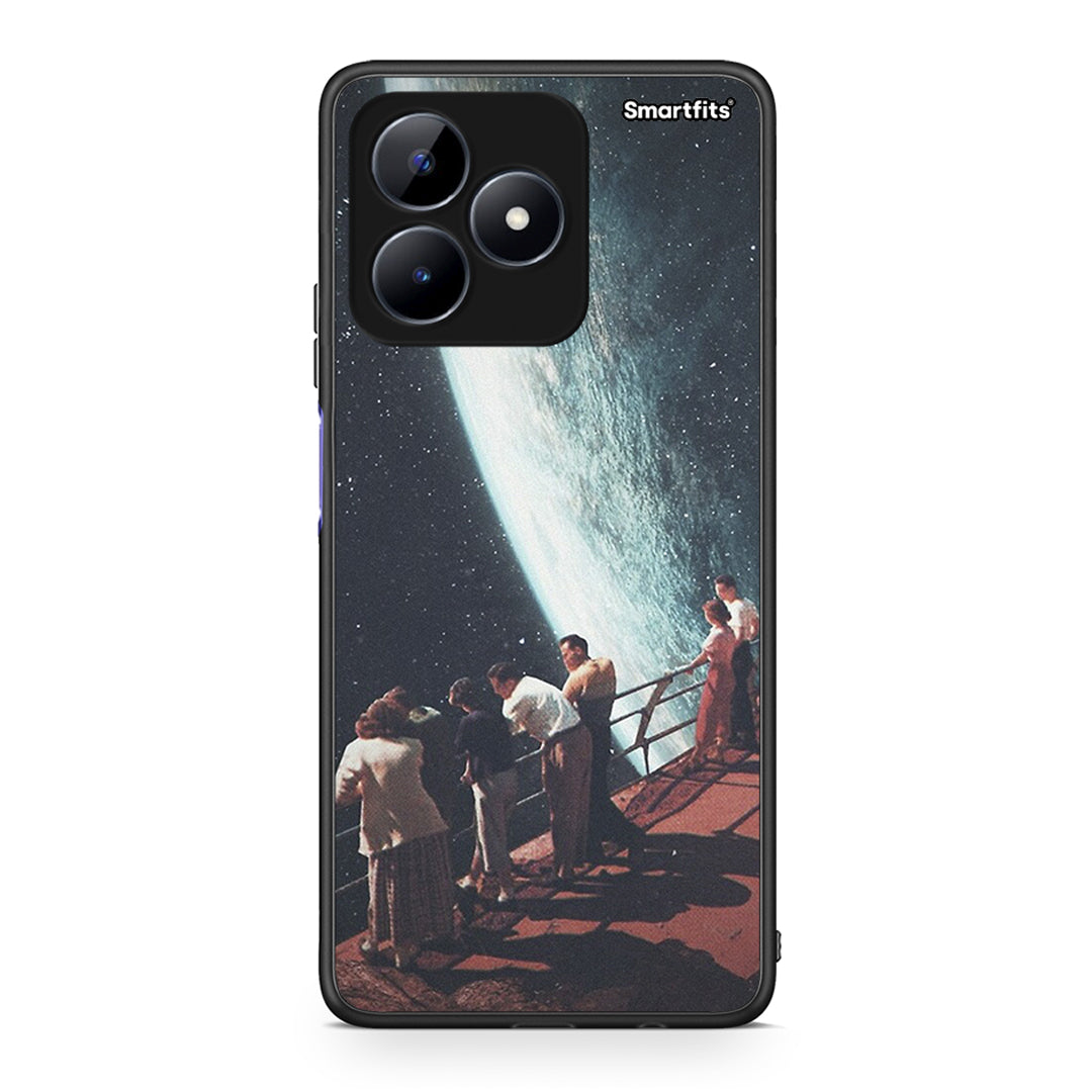 Realme C51 Surreal View θήκη από τη Smartfits με σχέδιο στο πίσω μέρος και μαύρο περίβλημα | Smartphone case with colorful back and black bezels by Smartfits