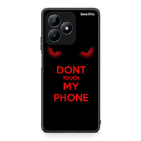 Thumbnail for Realme C51 Touch My Phone Θήκη από τη Smartfits με σχέδιο στο πίσω μέρος και μαύρο περίβλημα | Smartphone case with colorful back and black bezels by Smartfits