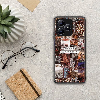 Xmas Collage - Realme C51 θήκη