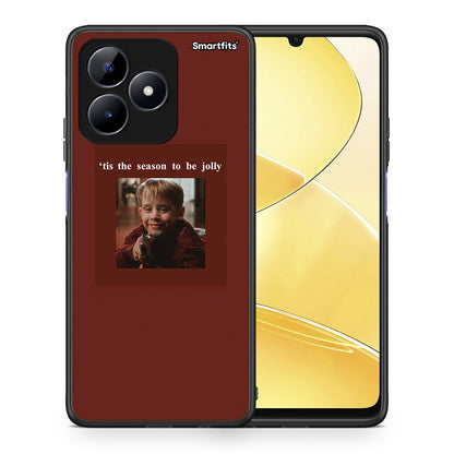 Θήκη Realme Note 50 Xmas Ultimate Spirit από τη Smartfits με σχέδιο στο πίσω μέρος και μαύρο περίβλημα | Realme Note 50 Xmas Ultimate Spirit case with colorful back and black bezels