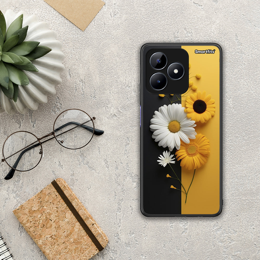 Yellow Daisies - Realme Note 50 θήκη