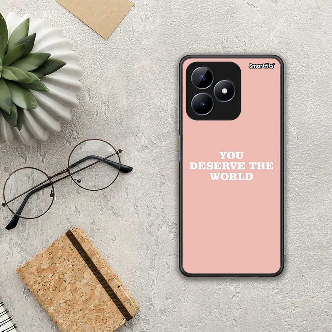 You Deserve The World - Realme Note 50 θήκη