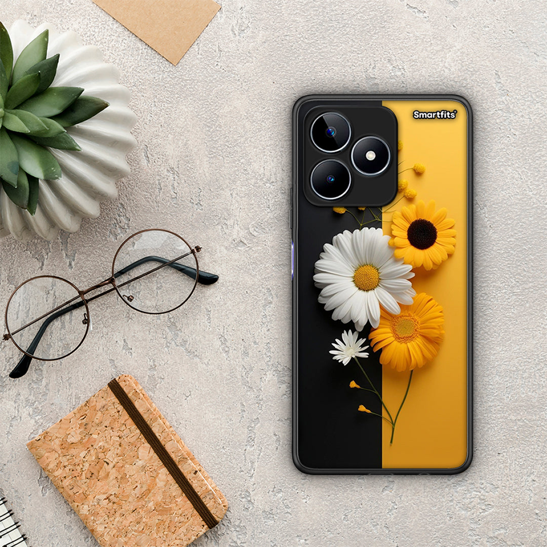 Yellow Daisies - Realme C53 θήκη