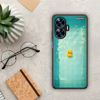 Thumbnail for Θήκη Realme C55 Dual Yellow Duck από τη Smartfits με σχέδιο στο πίσω μέρος και μαύρο περίβλημα | Realme C55 Dual Yellow Duck Case with Colorful Back and Black Bezels