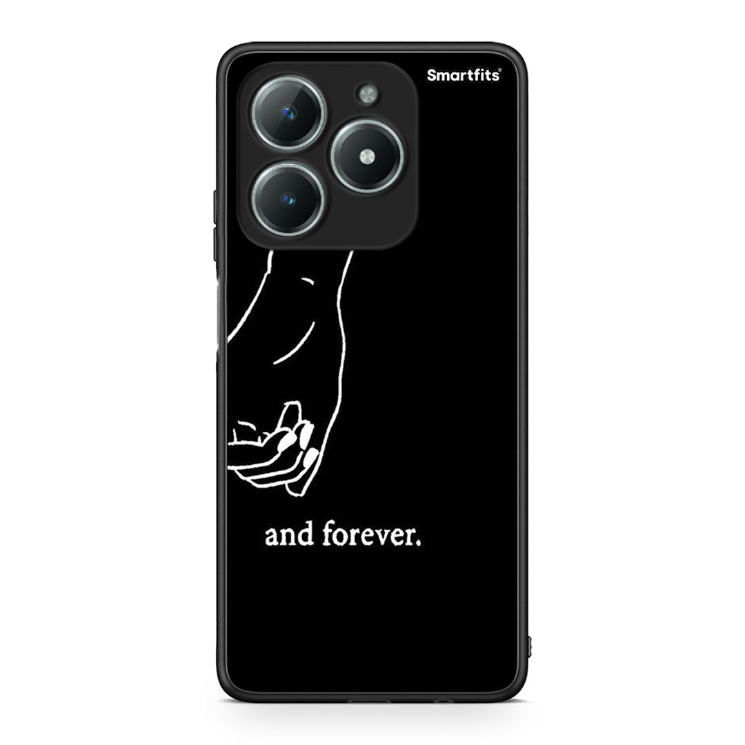 Realme C63 4G Always & Forever 2 Θήκη Αγίου Βαλεντίνου από τη Smartfits με σχέδιο στο πίσω μέρος και μαύρο περίβλημα | Smartphone case with colorful back and black bezels by Smartfits