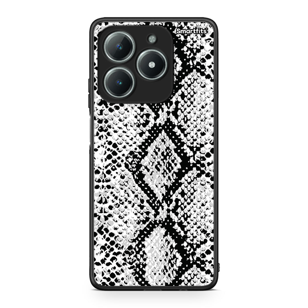 24 - Realme C63 4G White Snake Animal case, cover, bumper