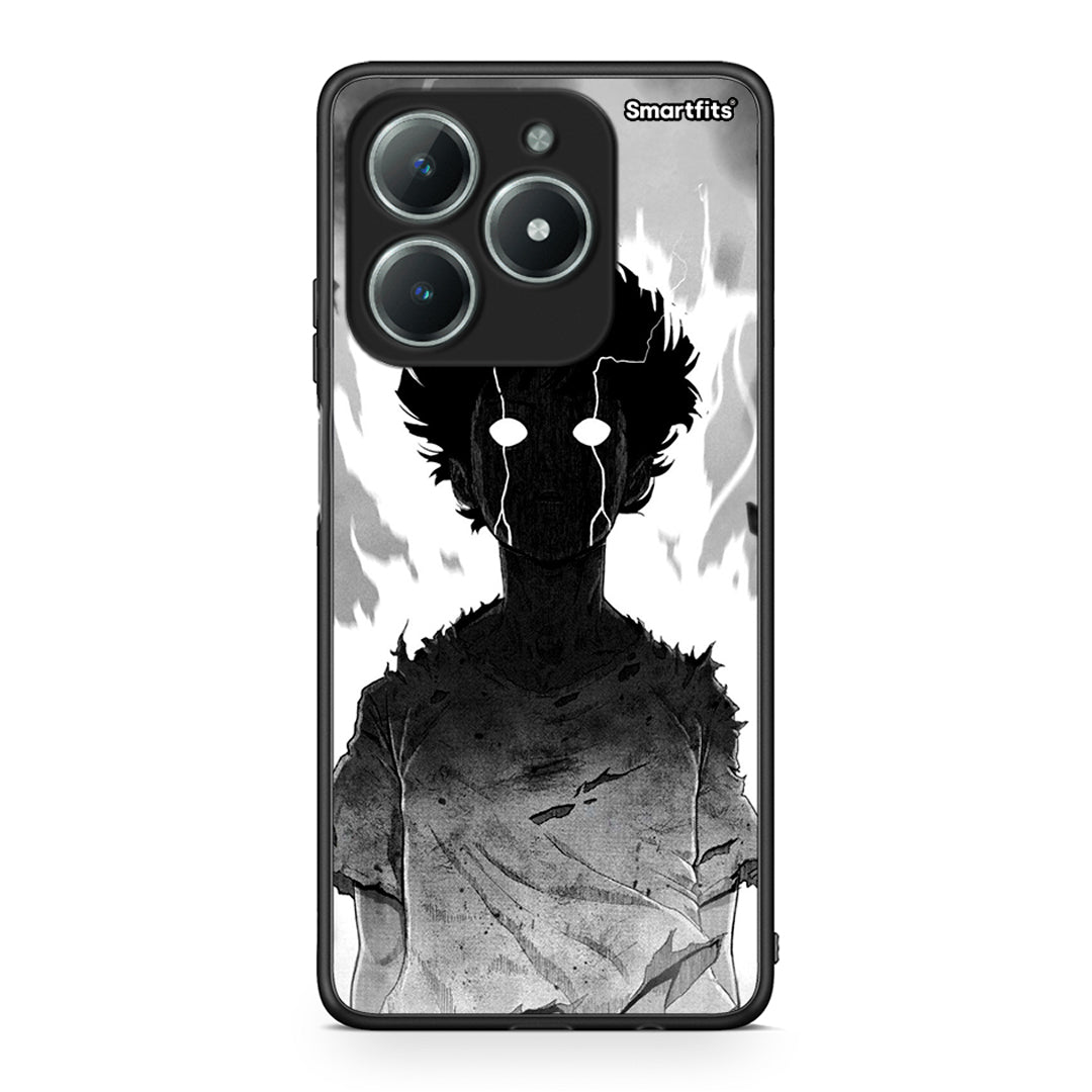 Realme C61 Anime Boy Θήκη από τη Smartfits με σχέδιο στο πίσω μέρος και μαύρο περίβλημα | Smartphone case with colorful back and black bezels by Smartfits