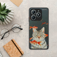 Thumbnail for Cat Goldfish - Realme C61 θήκη