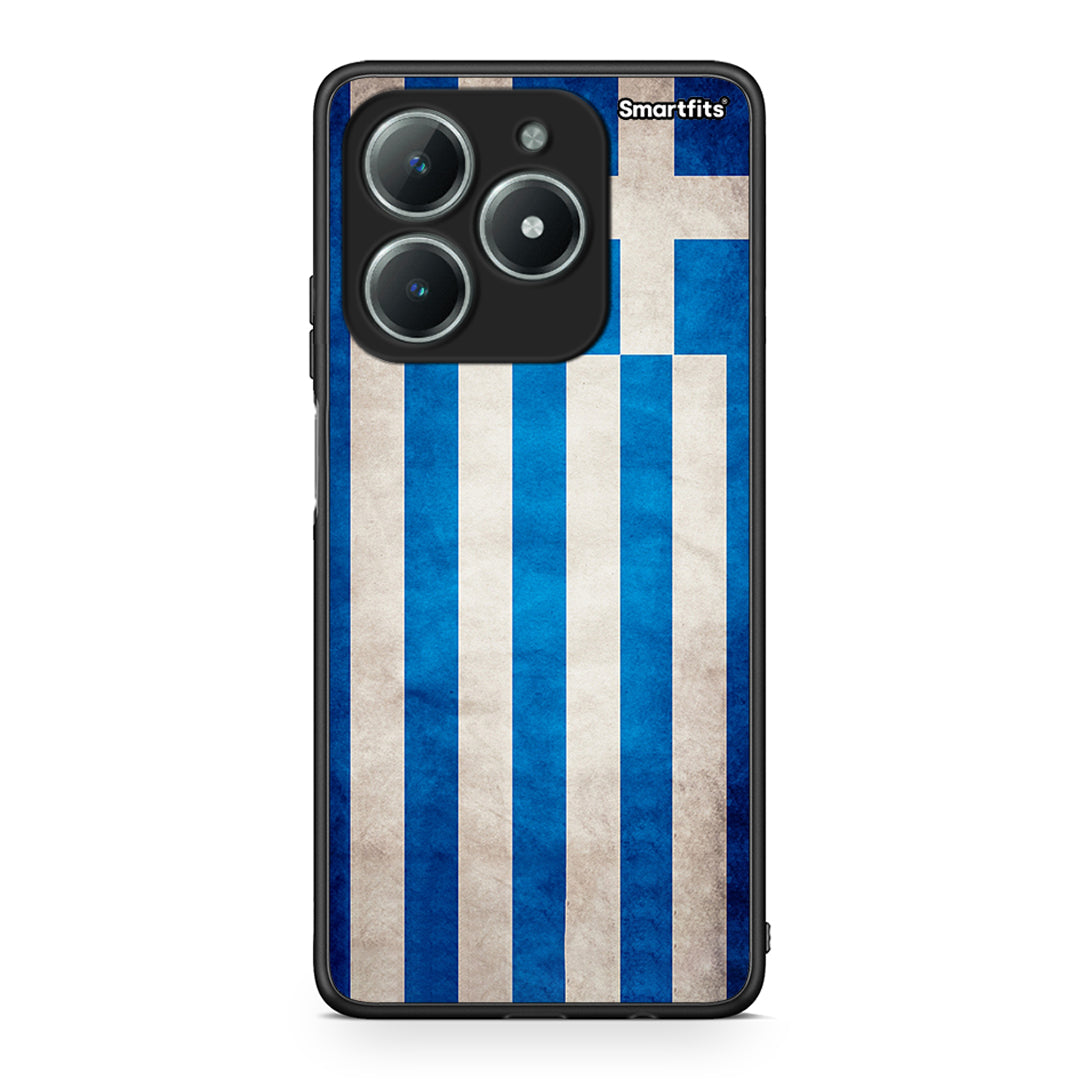 4 - Realme C61 Greeek Flag case, cover, bumper