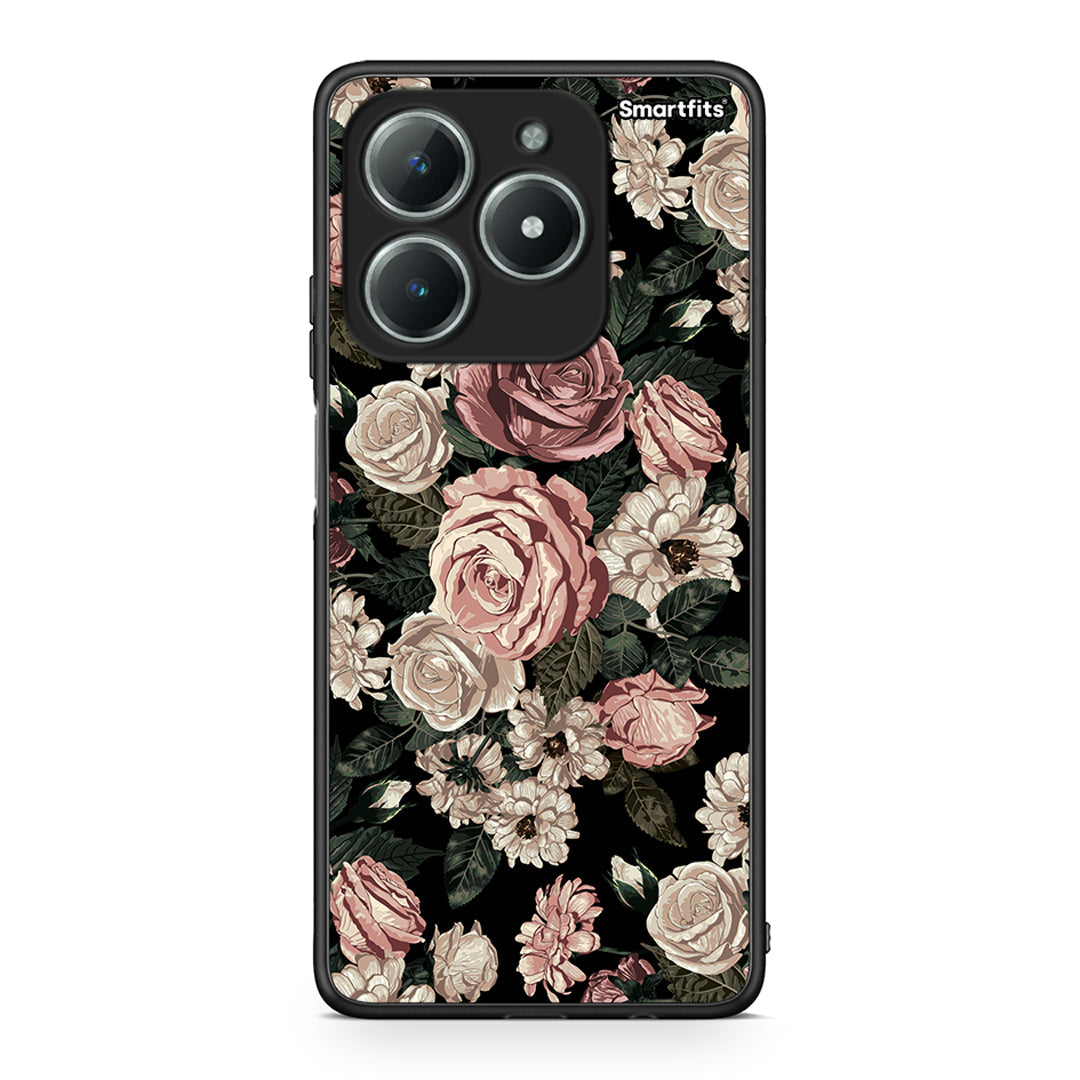 4 - Realme C61 Wild Roses Flower case, cover, bumper