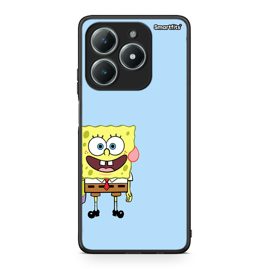 Realme C61 Friends Bob θήκη από τη Smartfits με σχέδιο στο πίσω μέρος και μαύρο περίβλημα | Smartphone case with colorful back and black bezels by Smartfits