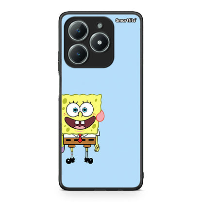 Realme C63 4G Friends Bob θήκη από τη Smartfits με σχέδιο στο πίσω μέρος και μαύρο περίβλημα | Smartphone case with colorful back and black bezels by Smartfits