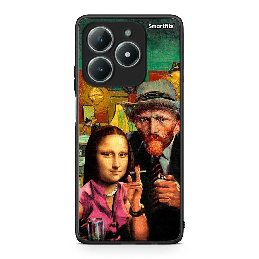Realme C63 4G Funny Art θήκη από τη Smartfits με σχέδιο στο πίσω μέρος και μαύρο περίβλημα | Smartphone case with colorful back and black bezels by Smartfits
