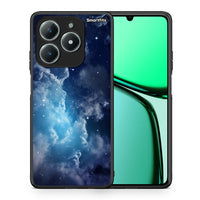 Thumbnail for Θήκη Realme C61 Blue Sky Galaxy από τη Smartfits με σχέδιο στο πίσω μέρος και μαύρο περίβλημα | Realme C61 Blue Sky Galaxy case with colorful back and black bezels