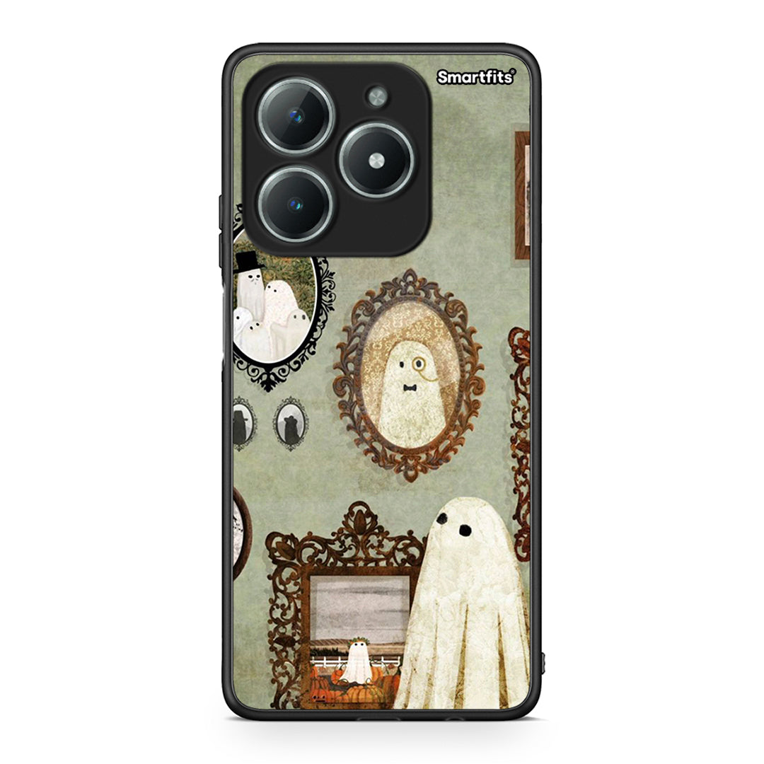Realme C63 4G Halloween Ghost Season Θήκη από τη Smartfits με σχέδιο στο πίσω μέρος και μαύρο περίβλημα | Smartphone case with colorful back and black bezels by Smartfits
