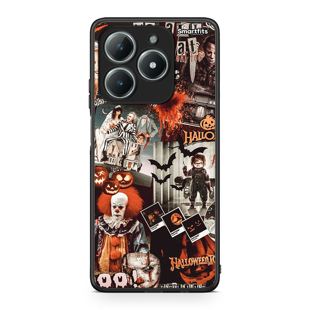 Realme C61 Halloween Spooky Season Θήκη από τη Smartfits με σχέδιο στο πίσω μέρος και μαύρο περίβλημα | Smartphone case with colorful back and black bezels by Smartfits
