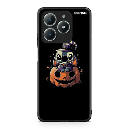 Realme C63 4G Halloween Stitch θήκη από τη Smartfits με σχέδιο στο πίσω μέρος και μαύρο περίβλημα | Smartphone case with colorful back and black bezels by Smartfits