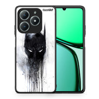 Thumbnail for Θήκη Realme C61 Paint Bat Hero από τη Smartfits με σχέδιο στο πίσω μέρος και μαύρο περίβλημα | Realme C61 Paint Bat Hero case with colorful back and black bezels