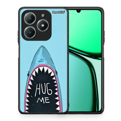 Θήκη Realme C63 4G Hug Me από τη Smartfits με σχέδιο στο πίσω μέρος και μαύρο περίβλημα | Realme C63 4G Hug Me case with colorful back and black bezels