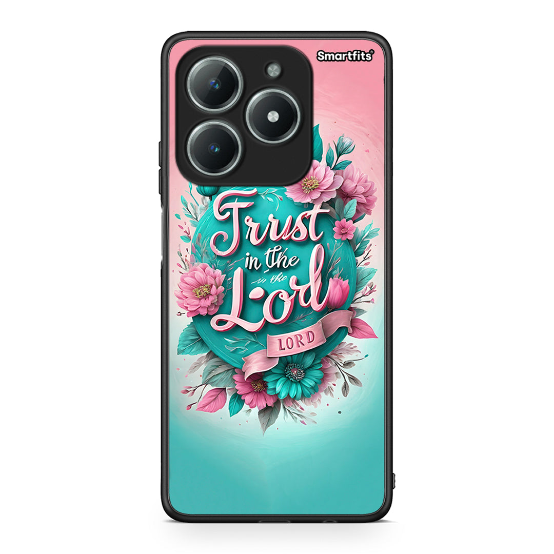 Realme C63 4G Lord Trust θήκη από τη Smartfits με σχέδιο στο πίσω μέρος και μαύρο περίβλημα | Smartphone case with colorful back and black bezels by Smartfits