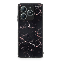 Thumbnail for 4 - Realme C61 Black Rosegold Marble case, cover, bumper