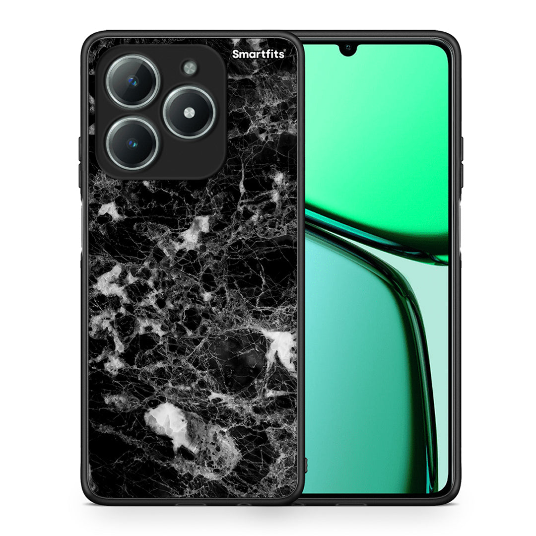 Θήκη Realme C61 Male Marble από τη Smartfits με σχέδιο στο πίσω μέρος και μαύρο περίβλημα | Realme C61 Male Marble case with colorful back and black bezels