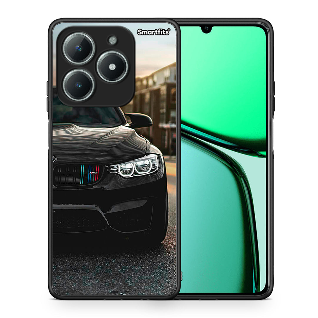 Θήκη Realme C63 4G M3 Racing από τη Smartfits με σχέδιο στο πίσω μέρος και μαύρο περίβλημα | Realme C63 4G M3 Racing case with colorful back and black bezels